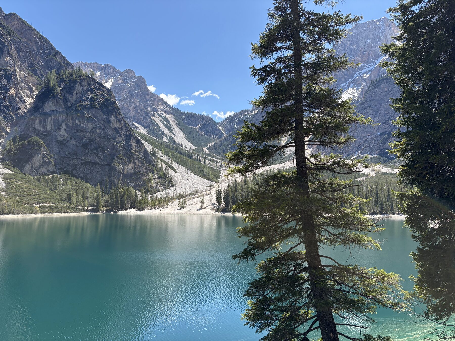 Bergsee mit Bergkulisse