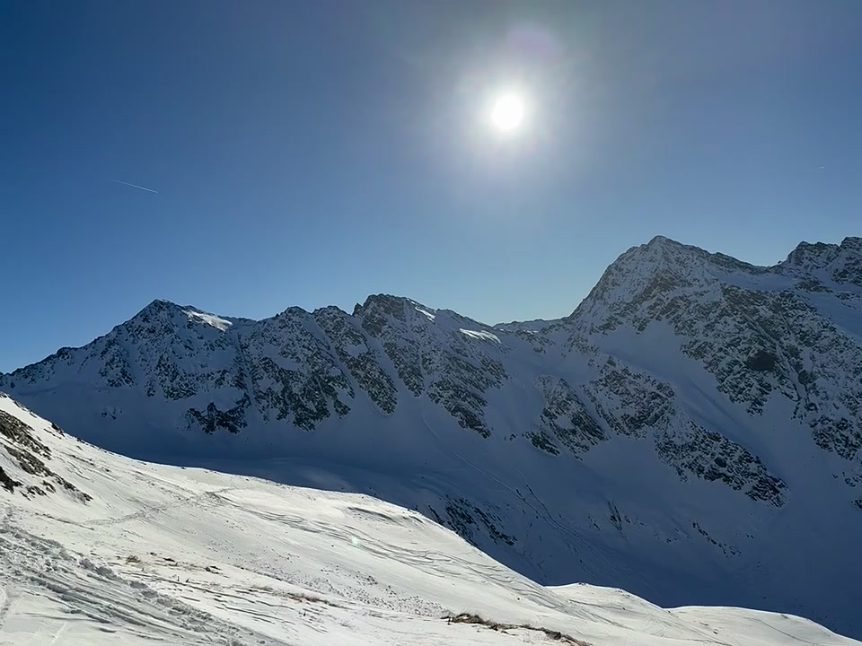 Skitour mit Gipfelblick